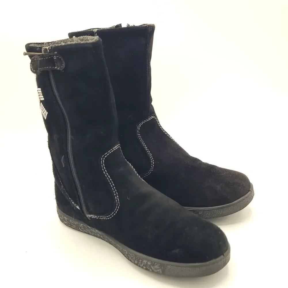Prigimi black girls boots size 1